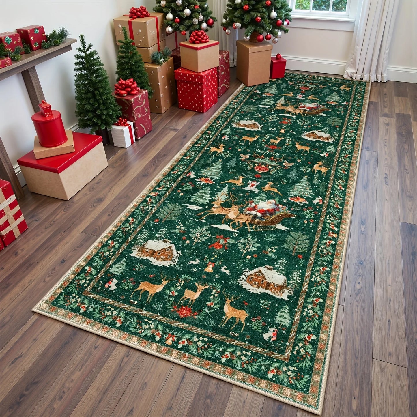 Trendy Essentials Non-Slip Christmas Rug