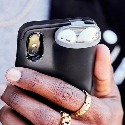 Trendy Essentials Phone Case With Airpods Holder