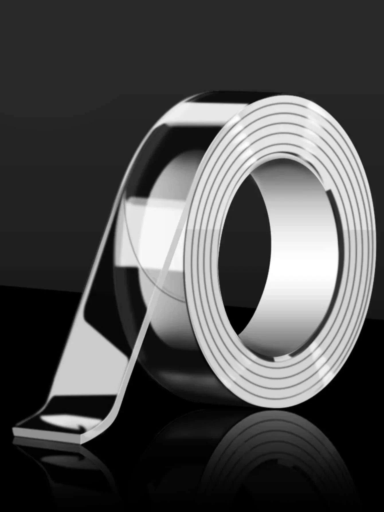 Trendy Essentials Double Sided Reusable Tape For Home & Office Use