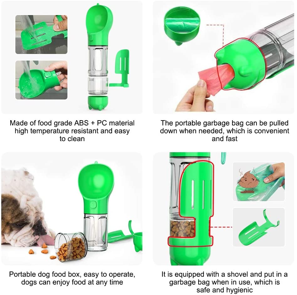 Pet drinking bottle for walks