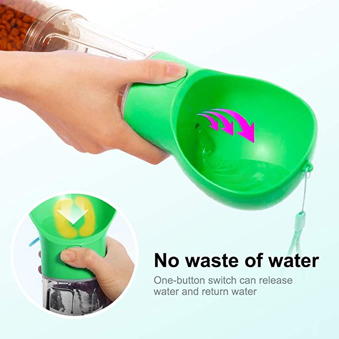 Pet drinking bottle for walks
