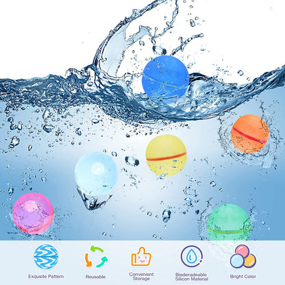 Trendy Essentials Reusable Water Balloons (12 pcs)