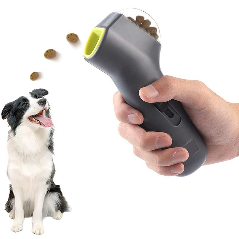 Pet treat launcher for training