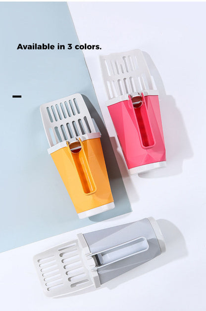 Ergonomic cat litter box scoop