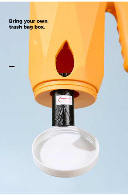 Ergonomic cat litter box scoop