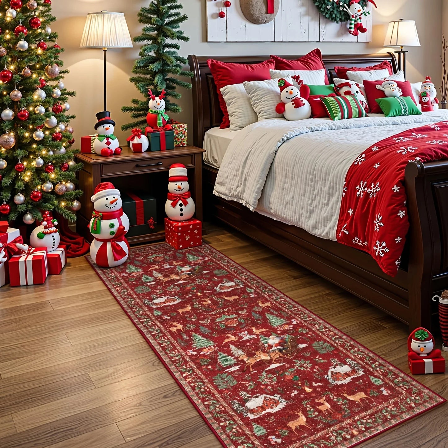 Trendy Essentials Non-Slip Christmas Rug